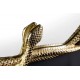 LUSTRO SNAKE 80 CM ZŁOTE