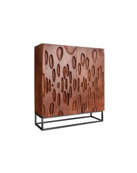 KOMODA DUNE 100X38 CM CIEMNA AKACJA