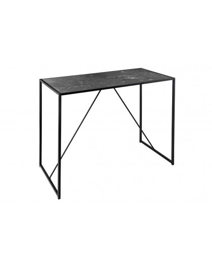 STÓŁ BAROWY SLIM LINE 120X60 CM CZARNY