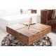 STOLIK KAWOWY BOLT 70 CM PALISANDER
