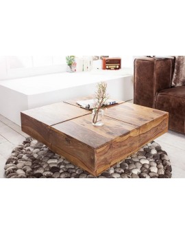 STOLIK KAWOWY BOLT 70 CM PALISANDER