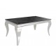 STOLIK KAWOWY MODERN BAROCK 100X60 CM ANTRACYT