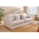 SOFA HEAVEN 210X105 CM SZAROBEŻOWA