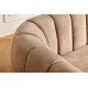 SOFA BABYLON 202X89 CM WELUR BEŻOWY