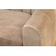 SOFA BABYLON 202X89 CM WELUR BEŻOWY
