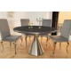 STÓŁ ELEGANCIA 130 CM CZARNY