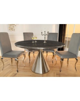 STÓŁ ELEGANCIA 130 CM CZARNY
