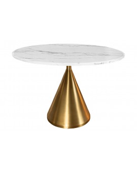 STÓŁ ELEGANCIA 130 CM BIAŁY