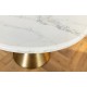 STÓŁ ELEGANCIA 130 CM BIAŁY