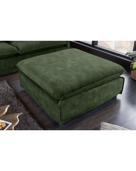 PUF HEAVEN 100X100 CM ZIELONY WELUR