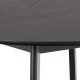 STÓŁ ROXBY 120 CM CZARNY DĄB