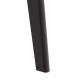 STÓŁ ROXBY 120 CM CZARNY DĄB