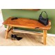 ŁAWKA ROOT 100X35 CM TEAK