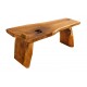 ŁAWKA ROOT 100X40 CM TEAK