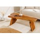ŁAWKA ROOT 100X40 CM TEAK
