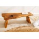 ŁAWKA ROOT 100X40 CM TEAK