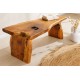 ŁAWKA ROOT 100X40 CM TEAK