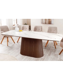 STÓŁ UNIQUE II 200 CM CERAMICZNY BIAŁY