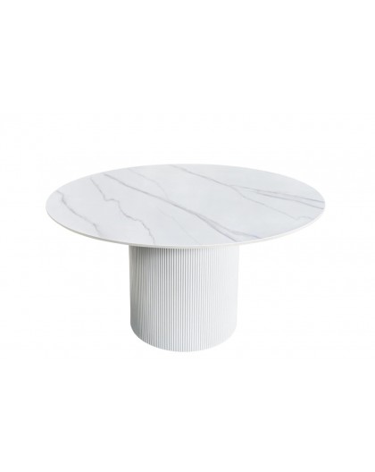 STÓŁ UNIQUE III 120 CM CERAMICZNY BIAŁY