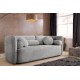 SOFA 3-OSOBOWA ART DECO BOUCLE SZARA