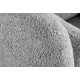SOFA 3-OSOBOWA ART DECO BOUCLE SZARA