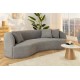 SOFA 3-OSOBOWA ATELIER BOUCLE SZARA