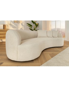 SOFA 3-OSOBOWA ATELIER BOUCLE BEŻOWA
