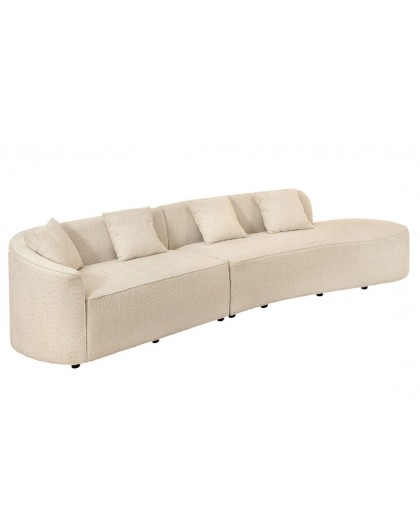 SOFA 3-OSOBOWA 330 CM ATELIER BOUCLE BEŻOWA
