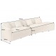SOFA 3-OSOBOWA 330 CM ATELIER BOUCLE BEŻOWA