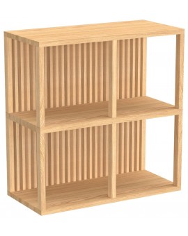 REGAŁ ŚCIENNY WELLINGTON  67X31CM DĄB