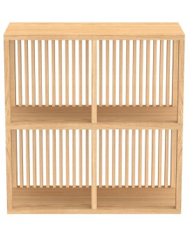 REGAŁ ŚCIENNY WELLINGTON  67X31CM DĄB
