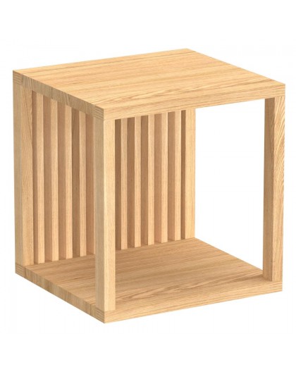 REGAŁ ŚCIENNY WELLINGTON 34X31CM DĄB