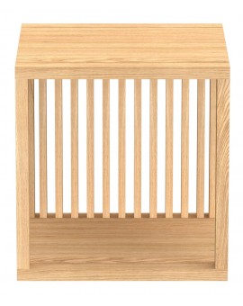 REGAŁ ŚCIENNY WELLINGTON 34X31CM DĄB