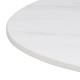 STÓŁ BAROWY MALTA 80 CM CERAMIKA BIAŁA