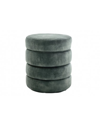 PUF VOQUE 41 CM WELUR ZIELONY