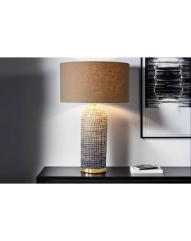 LAMPA STOŁOWA ZEA BRĄZOWA