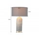 LAMPA STOŁOWA ZEA CZARNA