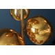 LAMPA PODŁOGOWA LIQUID DIAMOND SZKŁO ZŁOTE