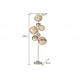 LAMPA PODŁOGOWA LIQUID DIAMOND SZKŁO ZŁOTE