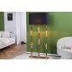 LAMPA PODŁOGOWA WARDROBE 154 CM CZARNA