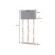 LAMPA PODŁOGOWA WARDROBE 154 CM CZARNA