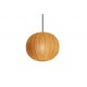 LAMPA WISZĄCA ORGANIC 35 CM ZŁOTA