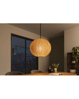 LAMPA WISZĄCA ORGANIC 35 CM ZŁOTA