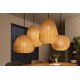 LAMPA WISZĄCA ORGANIC 40 CM ZŁOTA
