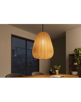 LAMPA WISZĄCA ORGANIC 45 CM ZŁOTA
