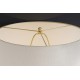 LAMPA STOŁOWA ELEGANCIA CERAMICZNA BIAŁA