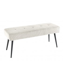 ŁAWKA BOUTIQUE II 100X35 CM SZTRUKS BEŻOWY