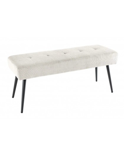 ŁAWKA BOUTIQUE II 100X35 CM SZTRUKS BEŻOWY