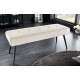 ŁAWKA BOUTIQUE II 100X35 CM SZTRUKS BEŻOWY