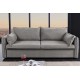 SOFA ROZKŁADANA APARTAMENT 215 CM SZARA